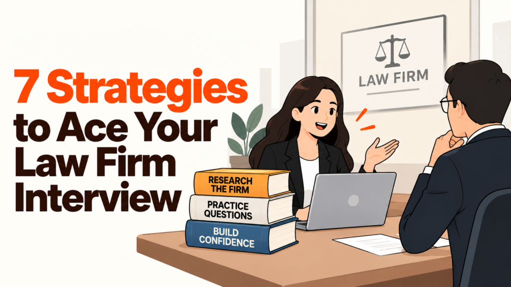 7 Strategies to Ace Your Law Firm Interview
