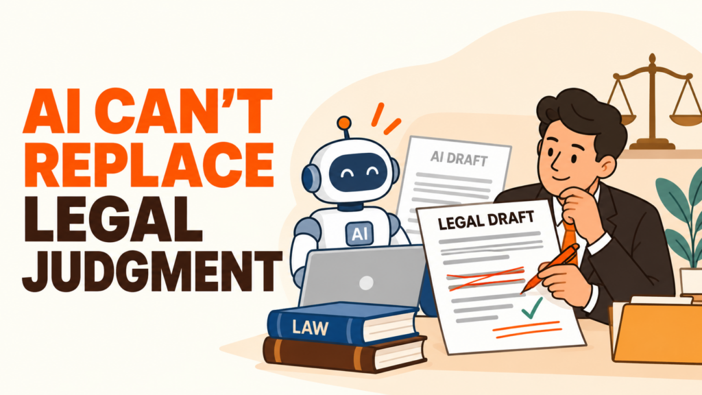 AI Can’t Replace Legal Judgment