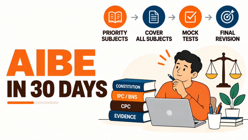 AIBE in 30 Days Study Guide