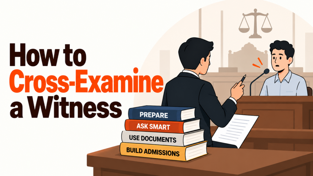 How to Cross-Examine a Witness