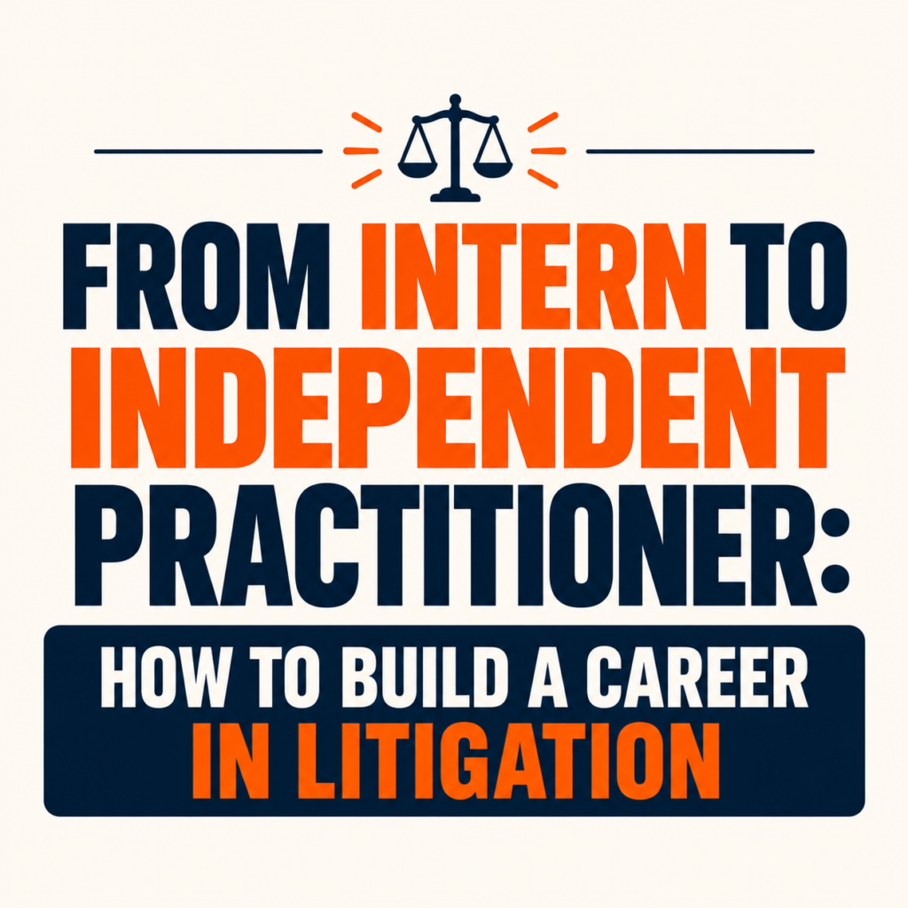 how to build a career in litigation