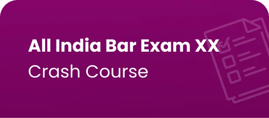 All India Bar Exam XX-Crash Course