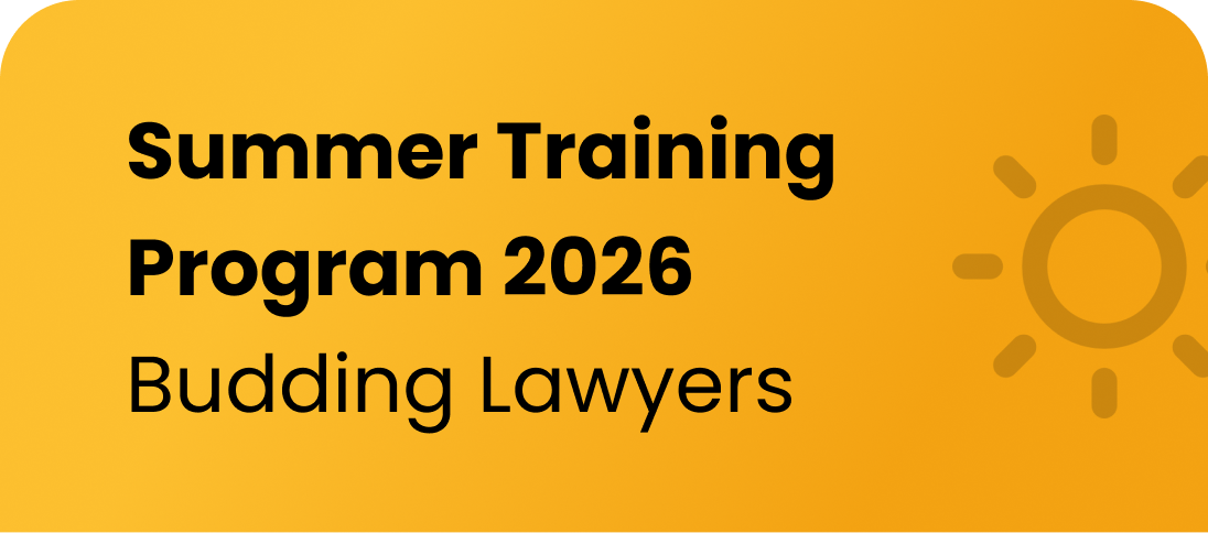 Summer Training Program for Budding Lawyers: Building Core Legal Skills