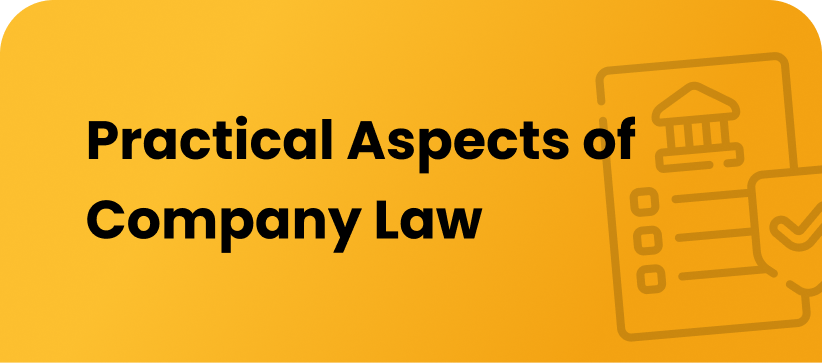Practical Aspects of Company Law